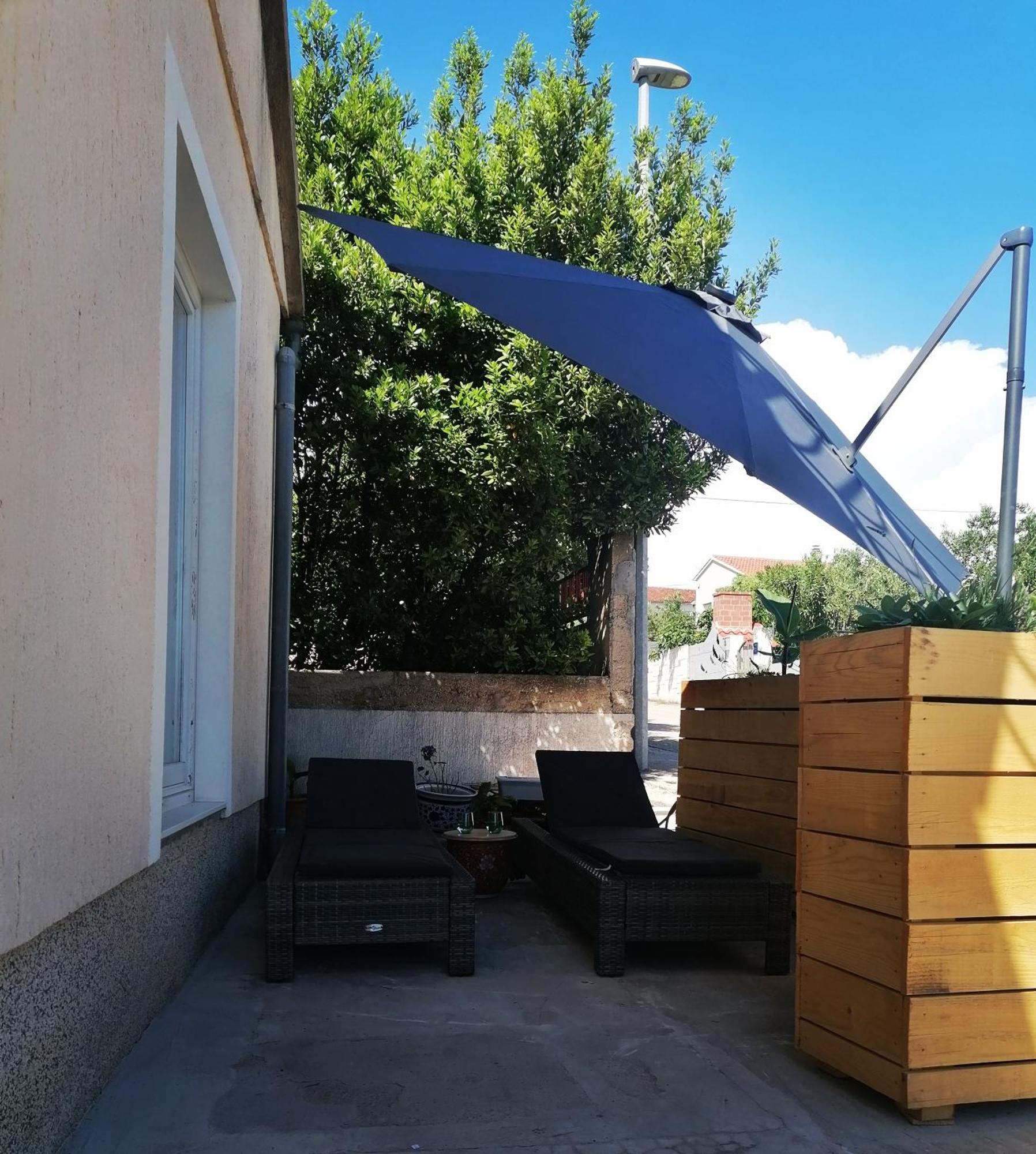 Häuschen am Meer Vodice Exterior foto